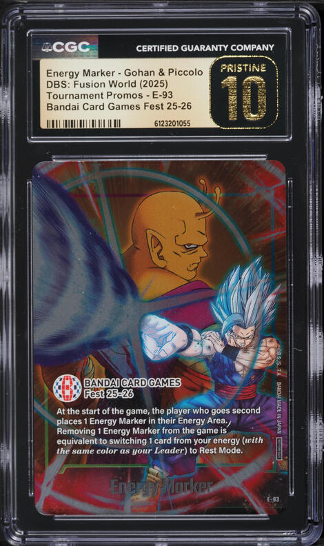 2025 DBS Fusion World Tournament Promo Energy Marker Gohan