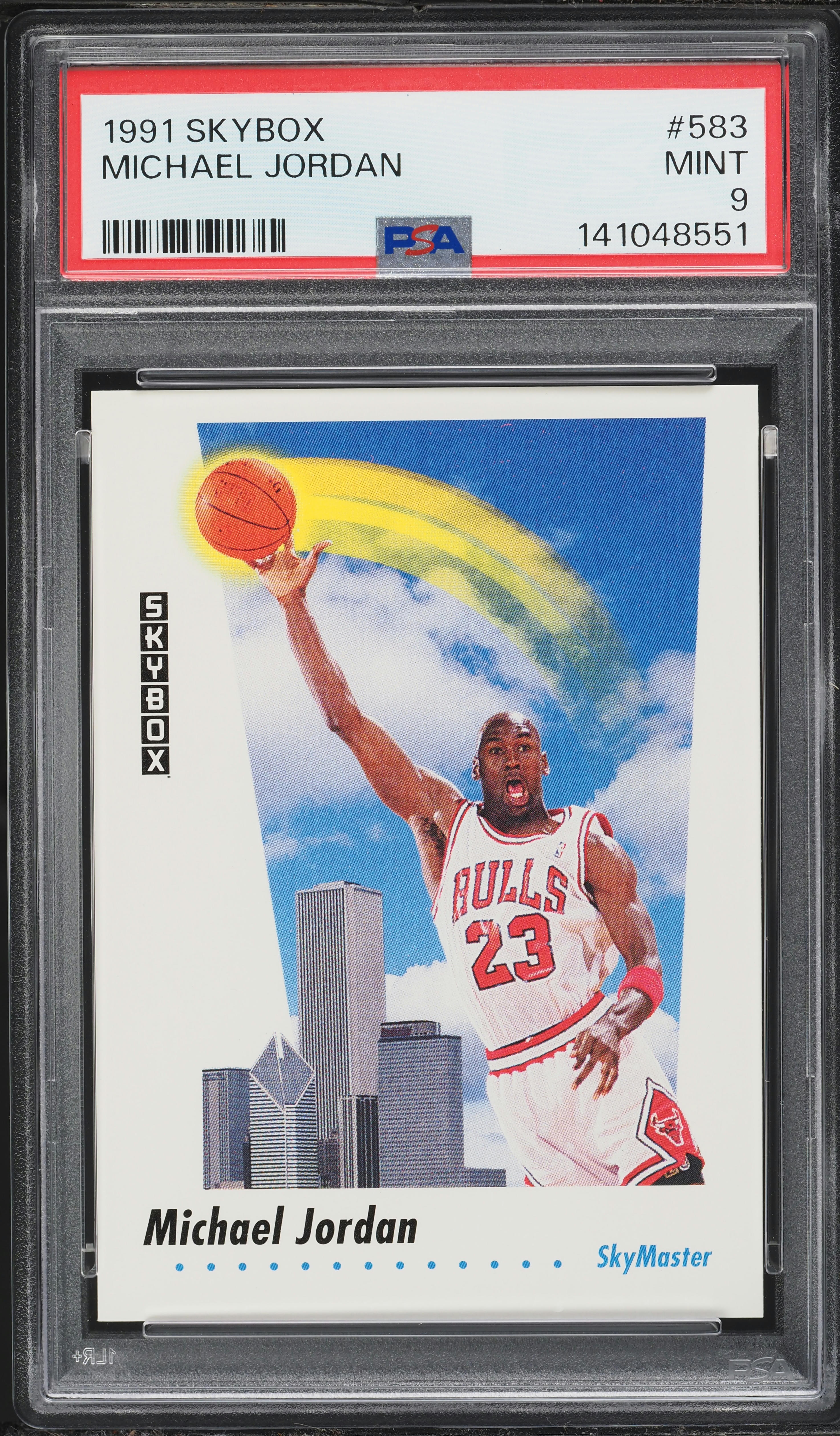 1991 Skybox Basketball Michael Jordan #583 PSA 9 MINT on Fanatics