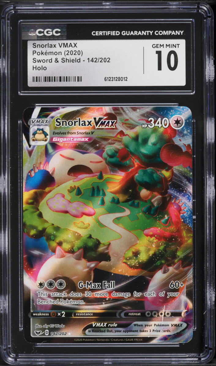 snorlax pokemon card value 2020 Amazon.com: Pokemon - Snorlax 143/196 - Lost Origin main image 0