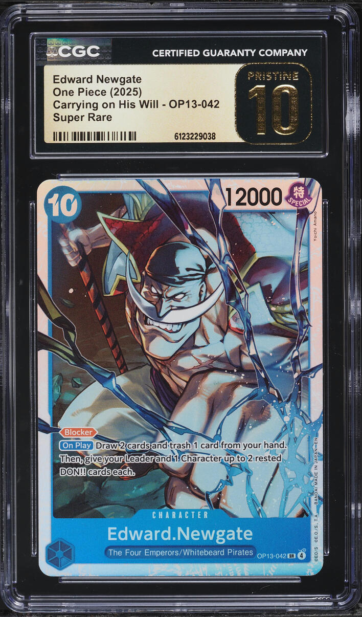 2025 One Piece Carrying On His Will SR Edward Newgate #OP13-042