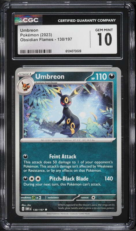 2023 Pokemon Japanese SV Promo Yu Nagaba X PCG Umbreon #67 PSA 9
