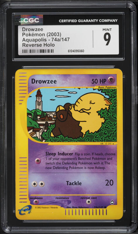 2023 Pokemon Japanese Scarlet & Violet EX Art Rare Drowzee #86 PSA