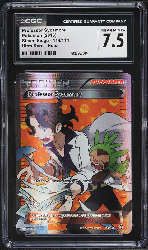 professor kukui pokemon card price 148/149 Full Art Holo Ultra Rare Near Min Age Group 2016 Pokemon Japanese SM Collection