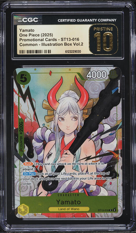 2024 One Piece Japanese Promo Official Event Prize Yamato #112 PSA