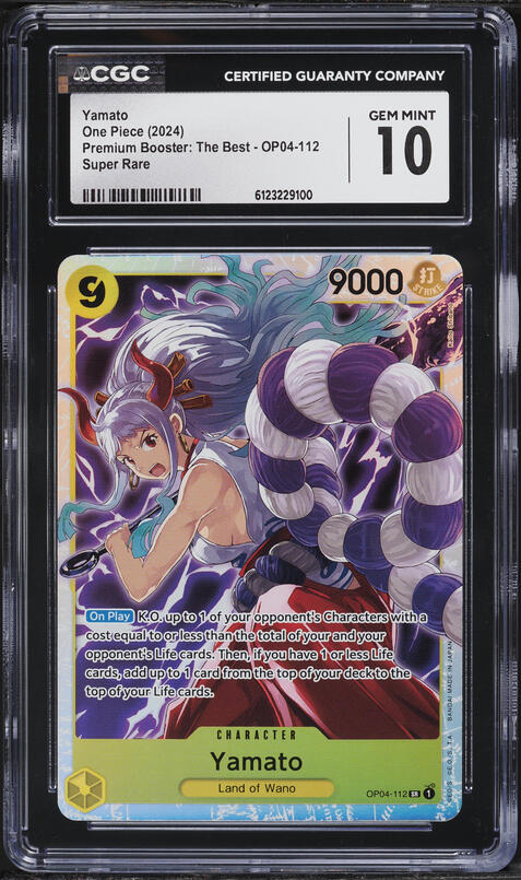 2024 One Piece Japanese Promo Official Event Prize SR Yamato #OP04