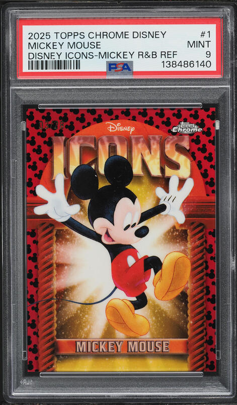 2022 Disney Lorcana Promo D23 Expo Mickey Mouse #1 PSA 10 GEM MINT