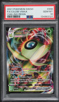2021 Pokemon Sword & Shield Chilling Reign Full Art Celebi VMAX #8