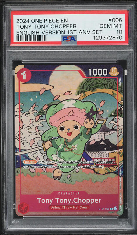 【CGC 10】チョッパー 25周年エディション C 2025 One Piece Japanese Promo Tony Tony Chopper #P-101 CGC 10