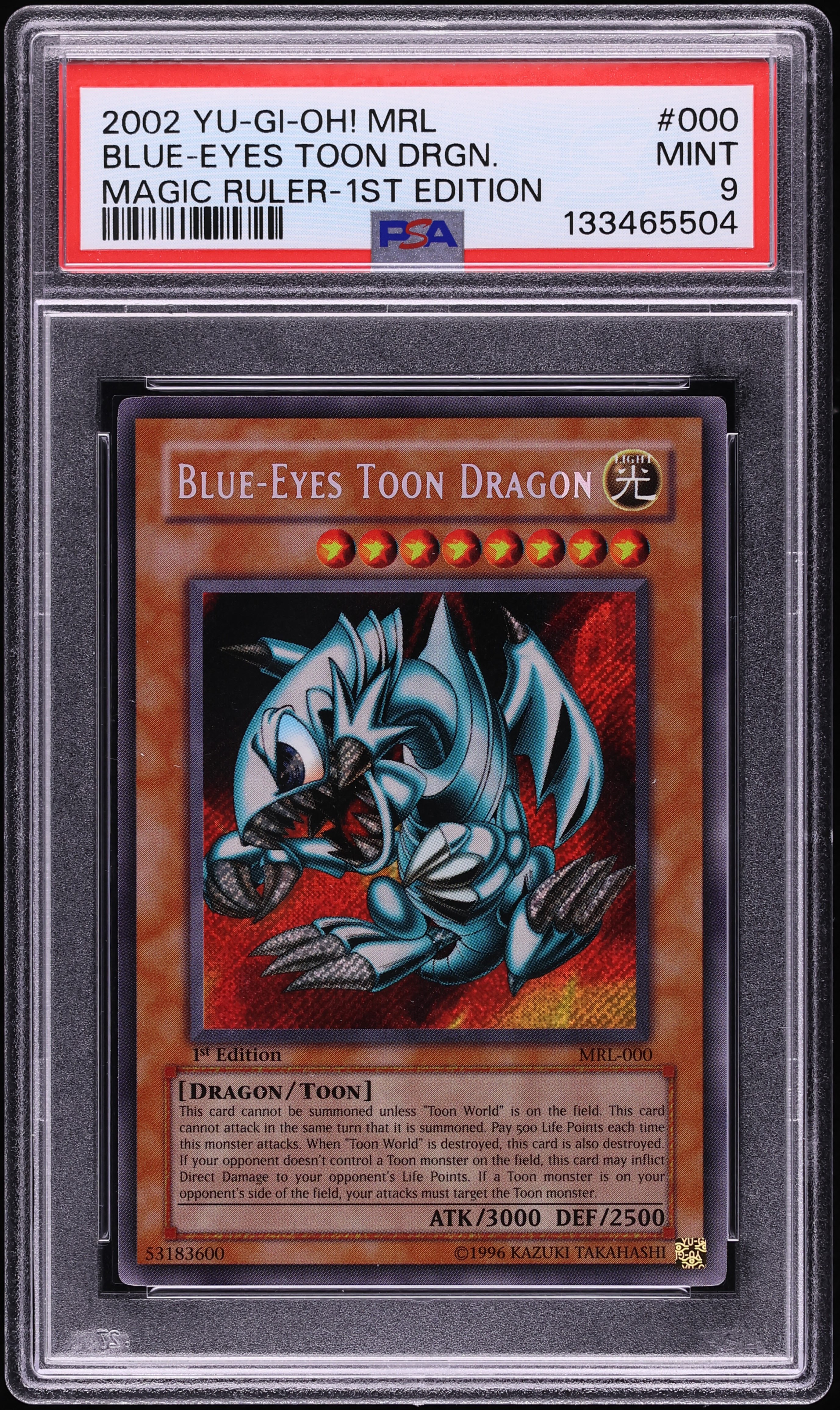 toon dragon yugioh cards Blue-Eyes - LDS1-EN056 - Common Blue Eyes Toon Dragon can be seen on our highly detailed Metal Card More Toon Creations : r/yugioh