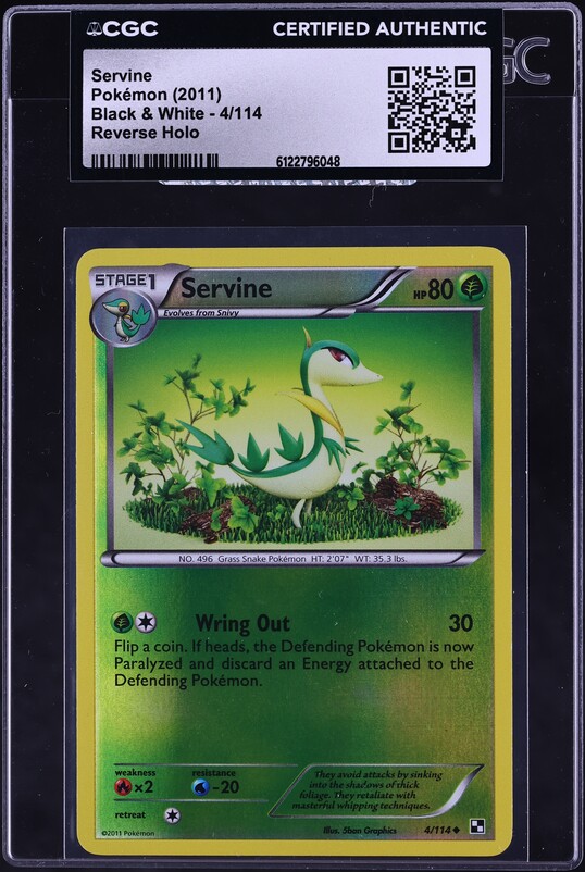 servine pokemon card Servine SV11B 088/086 AR main image 1