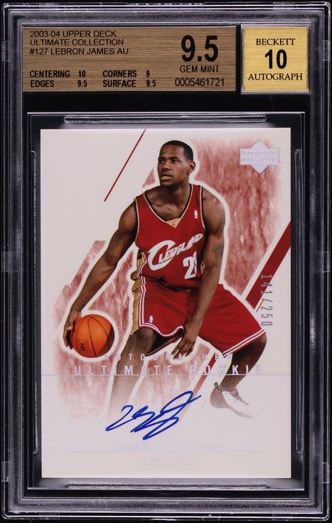 Lebron James · 2003 Ultimate Collection Basketball