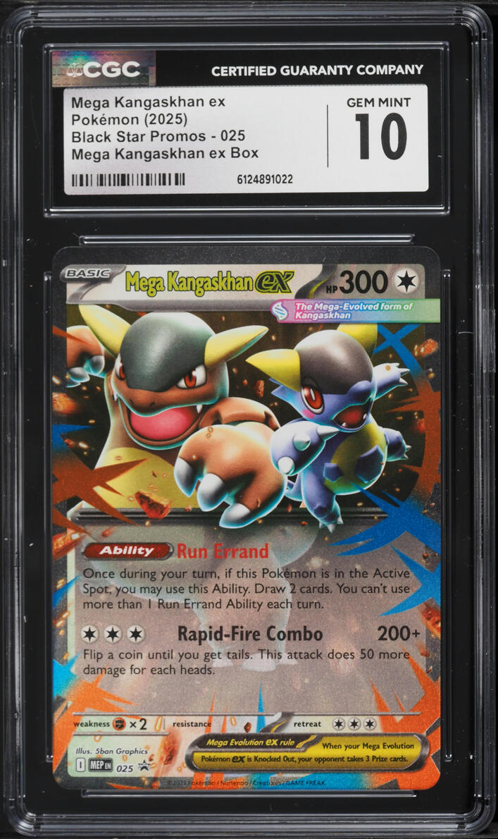 pokemon mega kangaskhan card Pokmon Trading Card Game: Mega Kangaskhan ex Box 10-10064-108