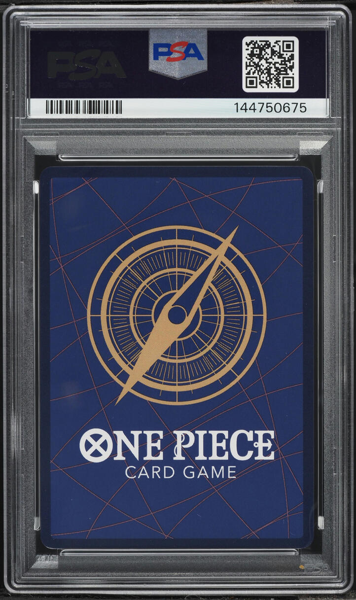 2025 One Piece Carrying On His Will Manga Art Portgas D. Ace #OP13-119 PSA 10 GEM MINT