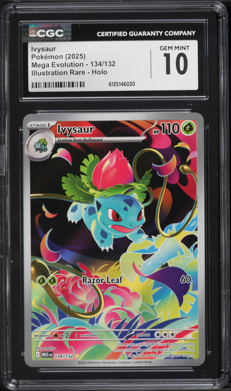 1999 Pokemon Base Set Shadowless 1st Edition Ivysaur #30 PSA 10 GEM MINT on  Fanatics Collect