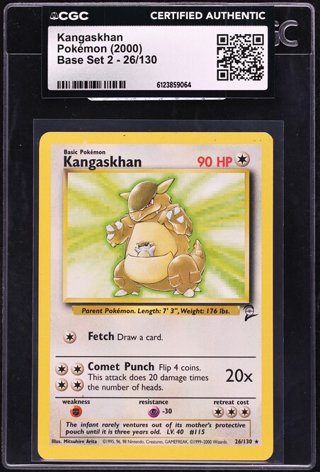 1995 kangaskhan pokemon card value Team Rocket's ex | Ascended Heroes scuffs or scratches Pokemon Kangaskhan Like new |