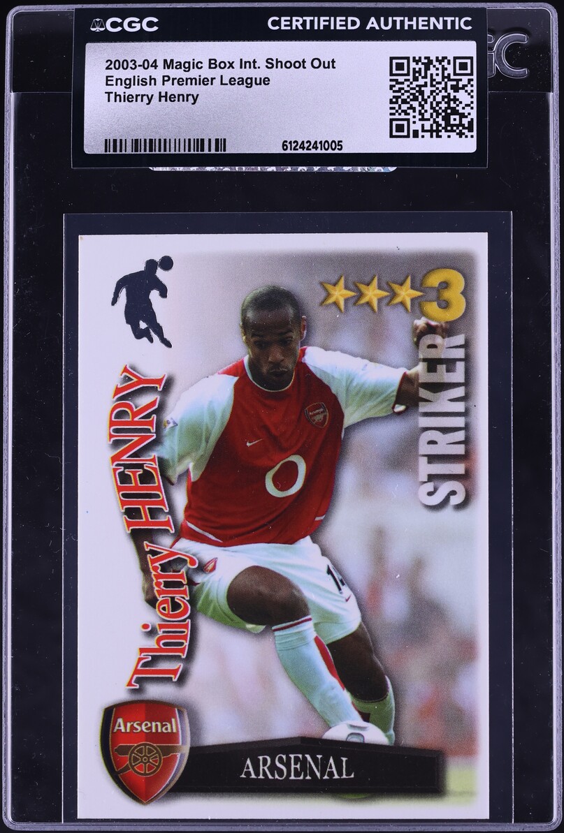 2003 Magic Box Int. Shoot Out English Premier League Thierry Henry