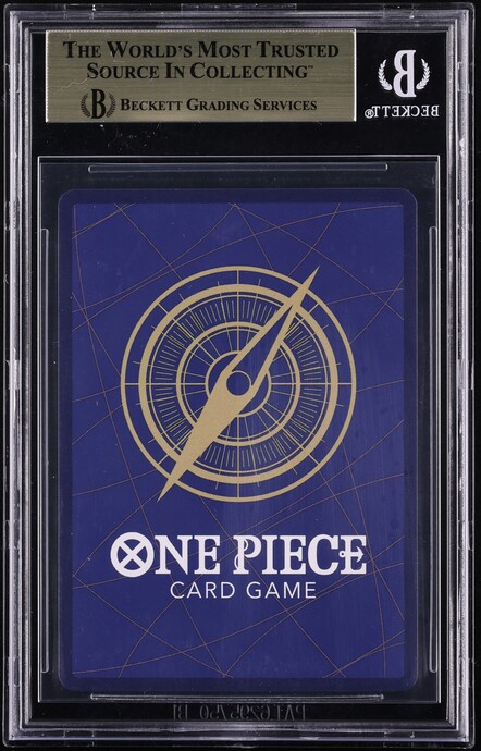 2025 One Piece Promos 3rd Anniversary Winner Monkey D. Luffy #ST01012 BGS 10 PRISTINE