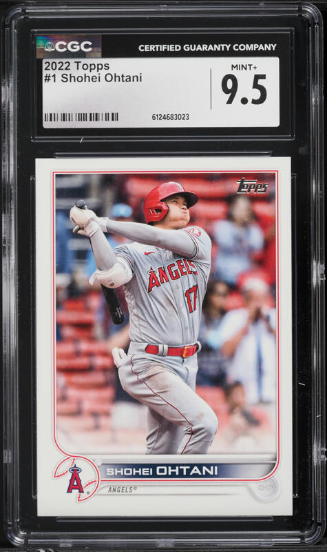 2022 Topps Shohei Ohtani #1 CGC 9.5 MINT+ on Fanatics Collect