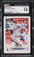 2022 Topps Shohei Ohtani #1 CGC 10 GEM MINT on Fanatics Collect