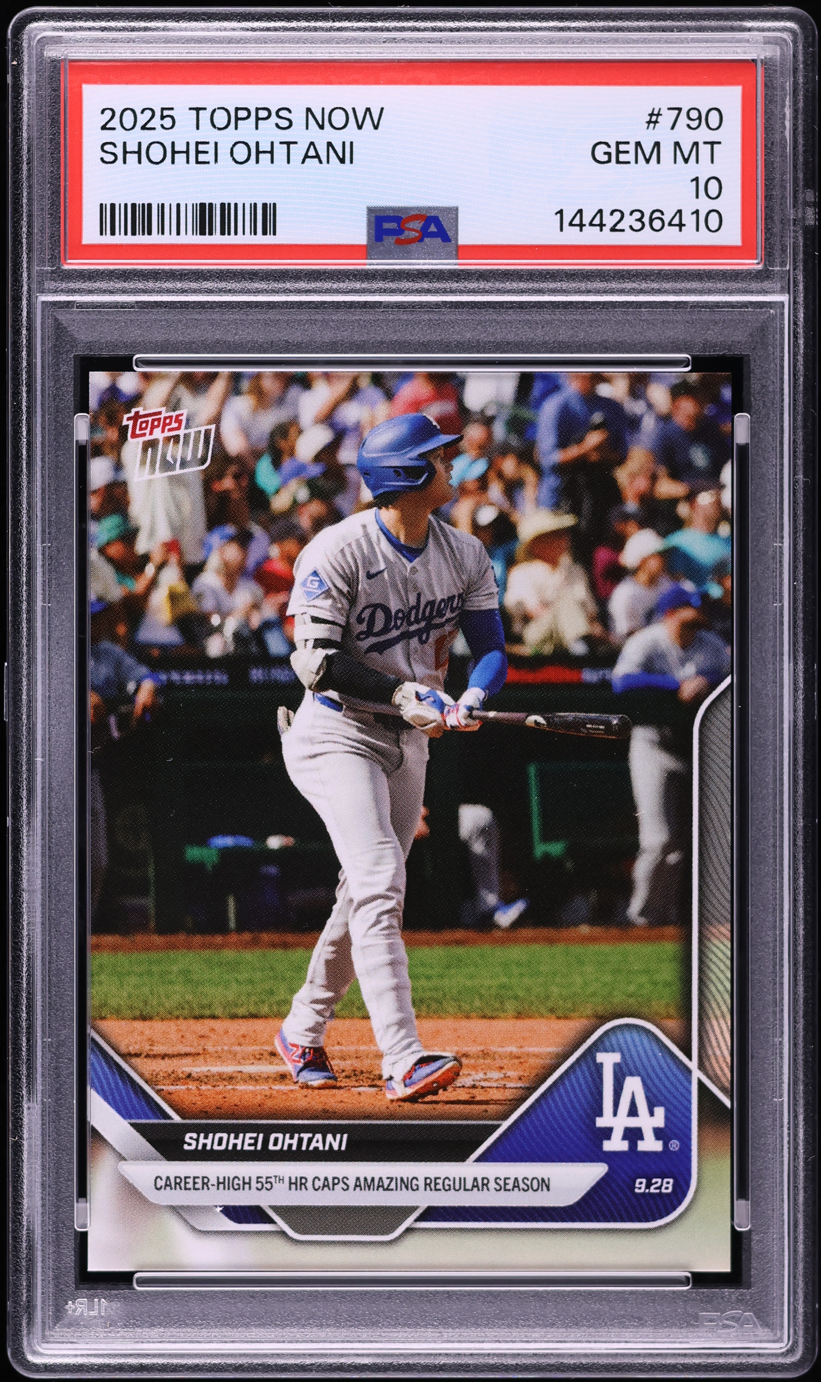 2025 Topps Now Shohei Ohtani #790 PSA 10 GEM MINT on Fanatics Collect