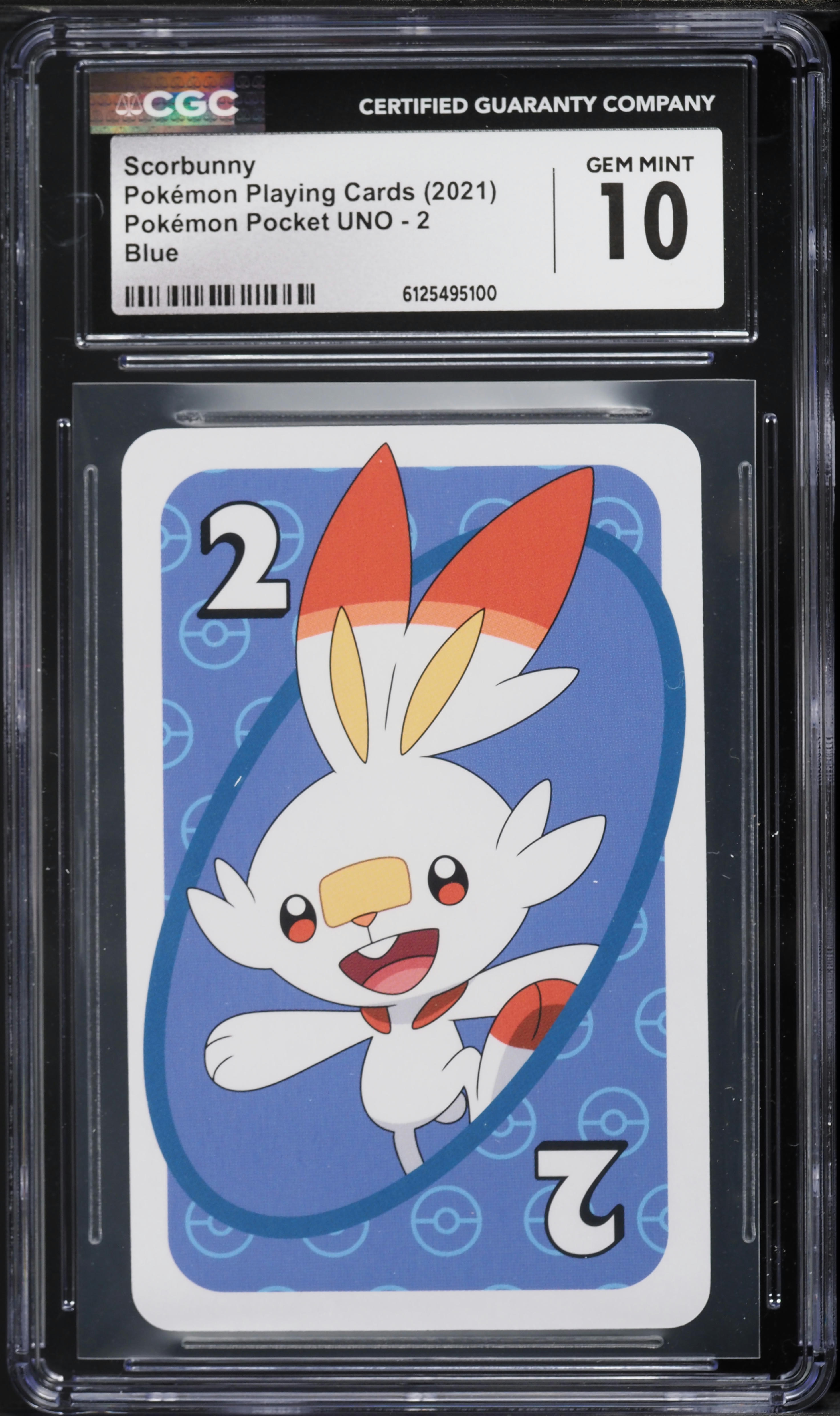 scorbunny pokemon cards 2021 Pokemon Playing Cards Pocket UNO Blue Scorbunny #2 CGC 10 GEM MINT on  Fanatics Collect