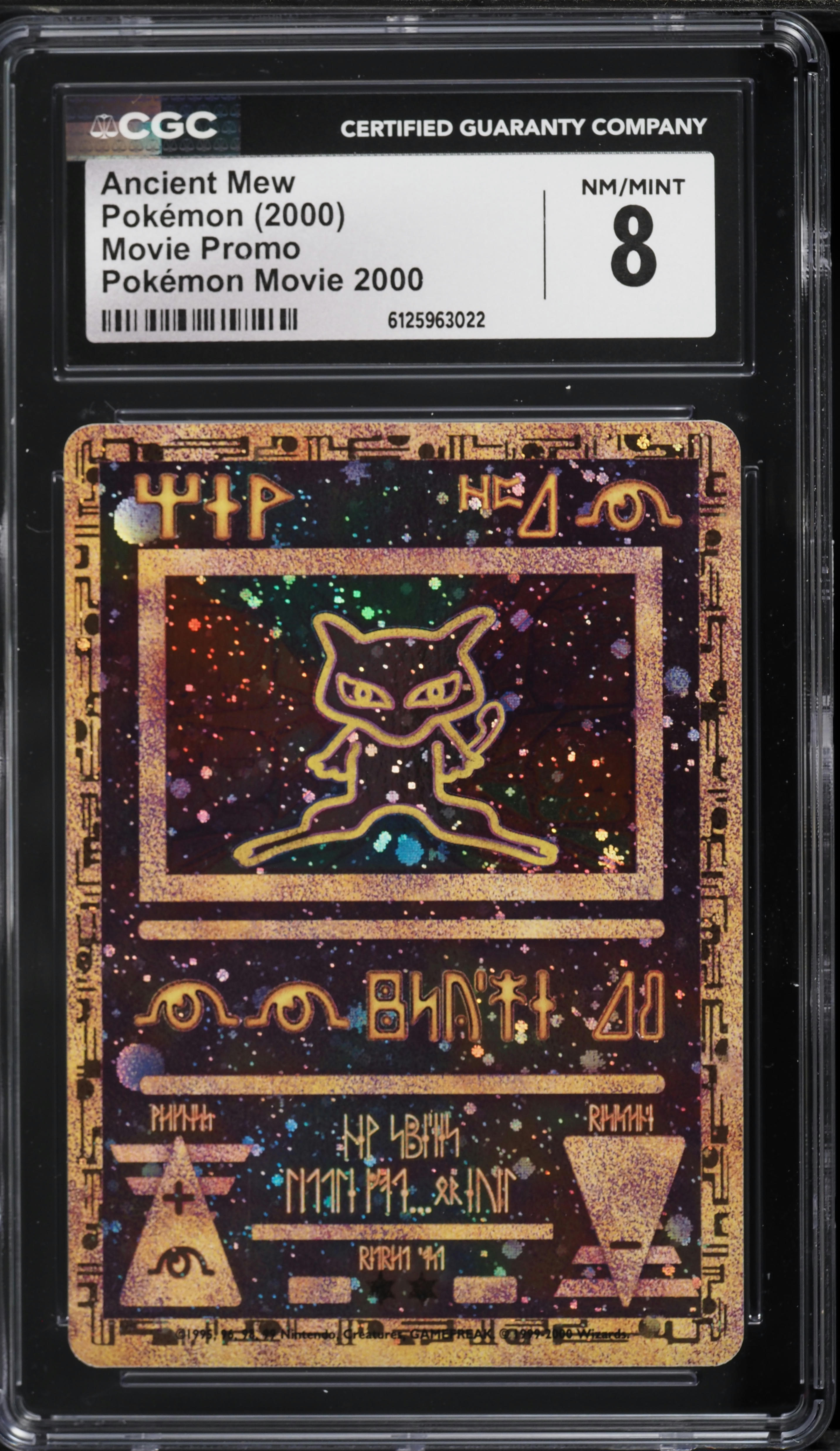 2000 Pokemon Movie Promo Ancient Mew CGC 8 NM-MT on Fanatics Collect