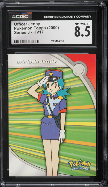 1997 Pokemon Japanese Anime GB Pocket Cards Officer Jenny CGC 9.5 MINT+ on  Fanatics Collect