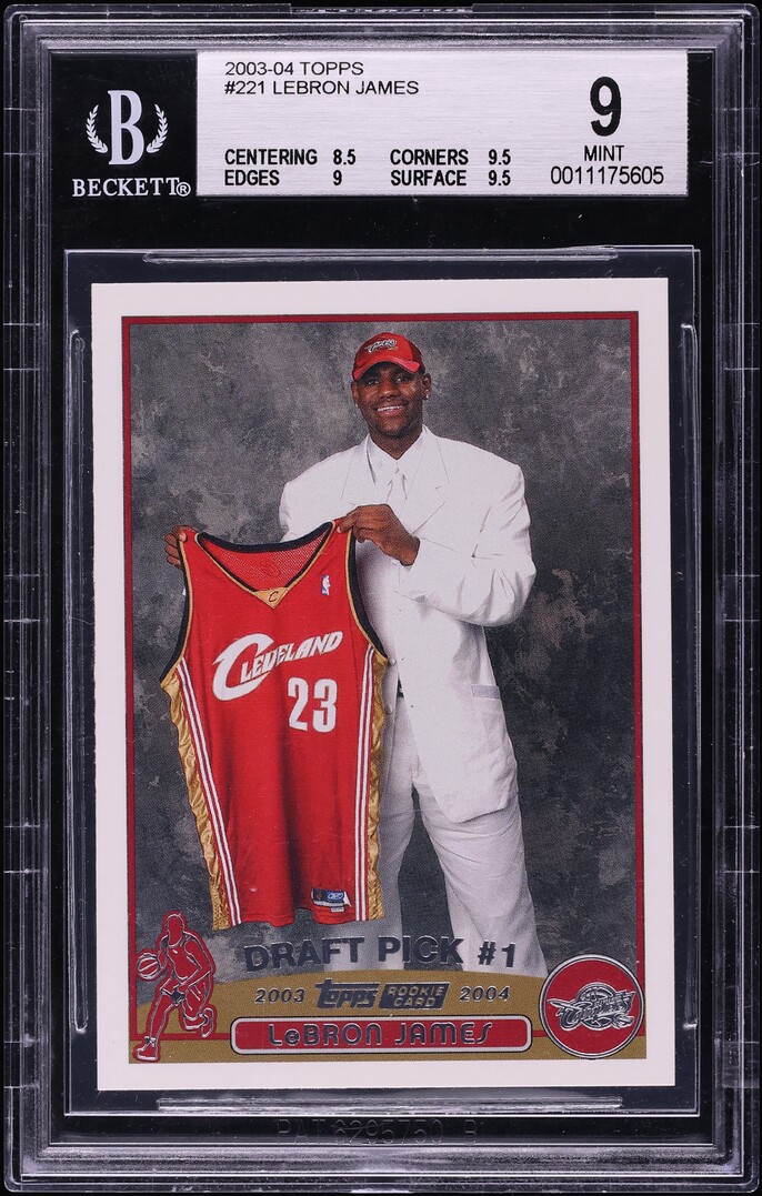 topps lebron