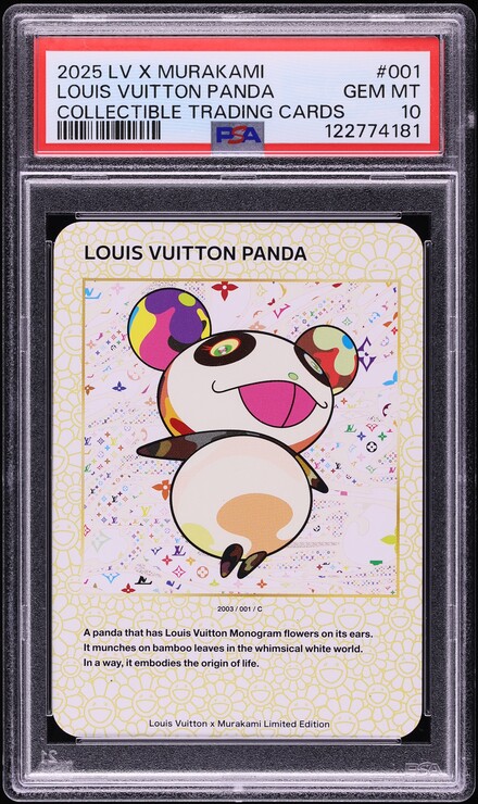 2025 Louis Vuitton X Murakami Collectible Cards Aya Childhood #047
