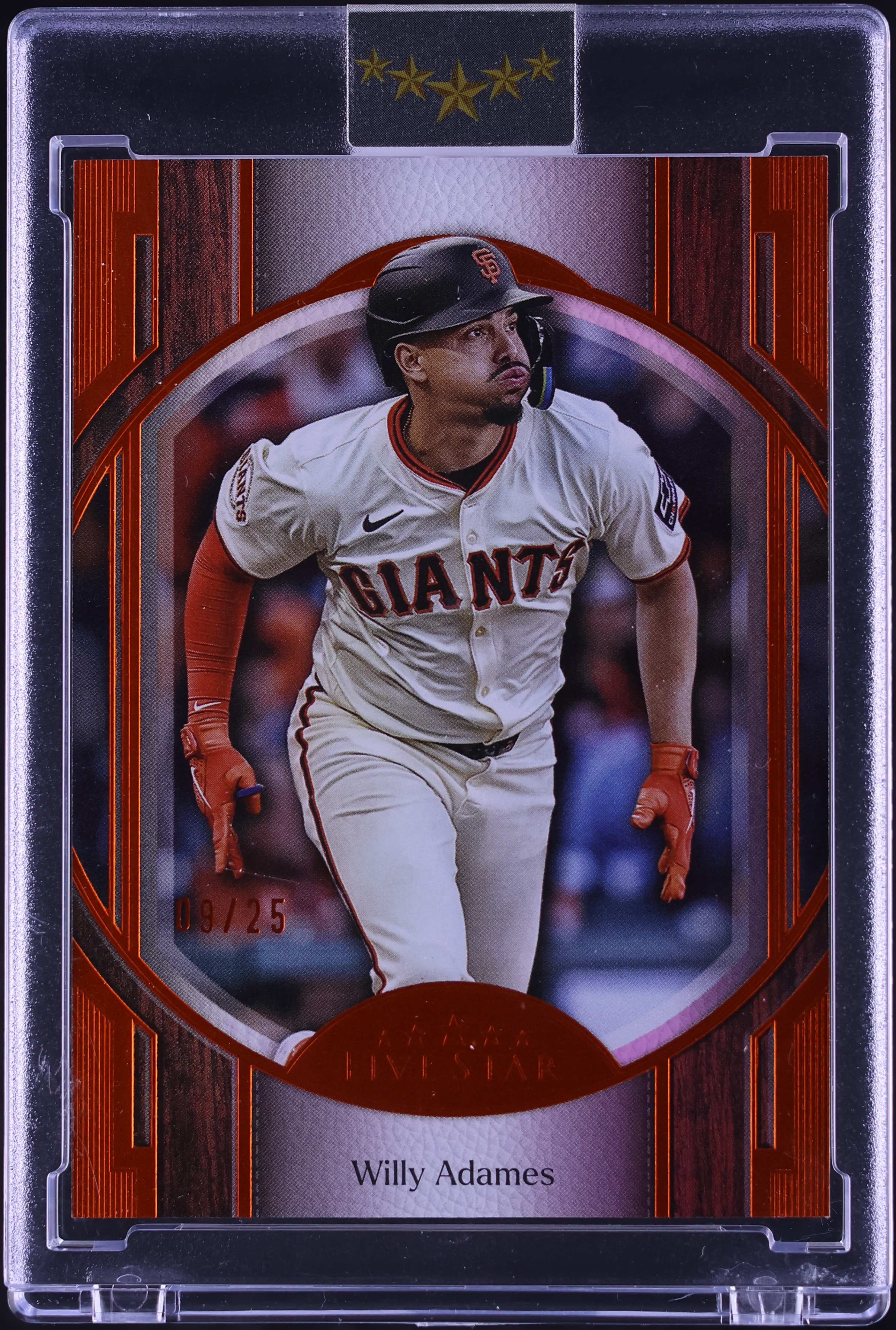 2025 Topps Five Star Willy Adames /25 #21 on Fanatics Collect