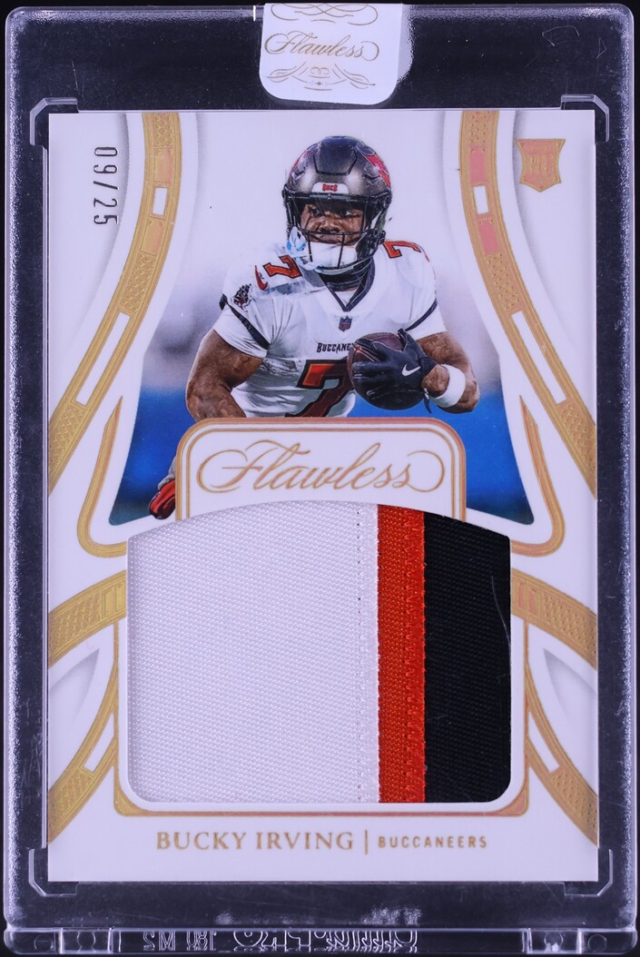 2024 Panini Flawless Bucky Irving ROOKIE PATCH /25 #FRP-BIG