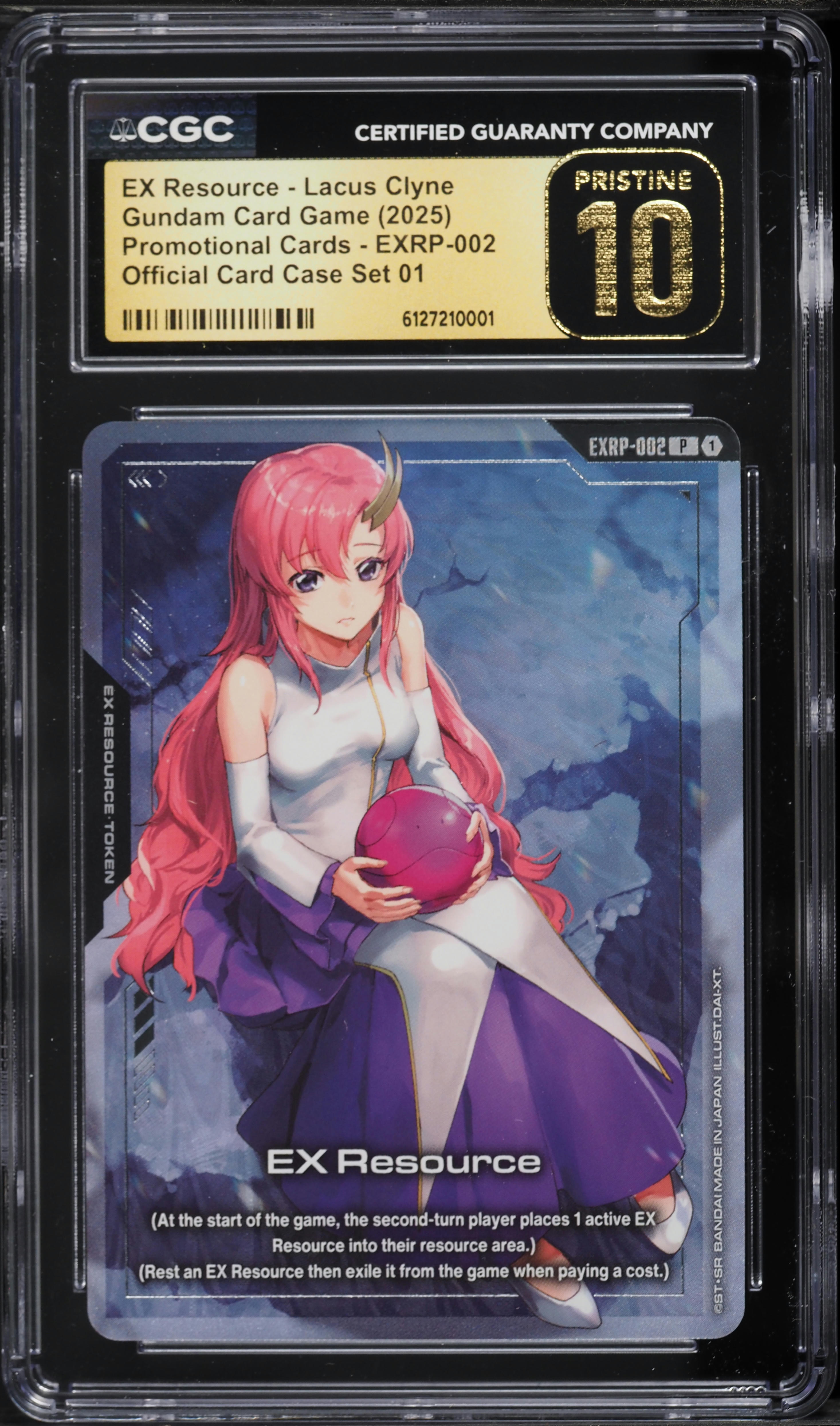 2025 Gundam Card Game Promotional Official Set 01 EX Resource
