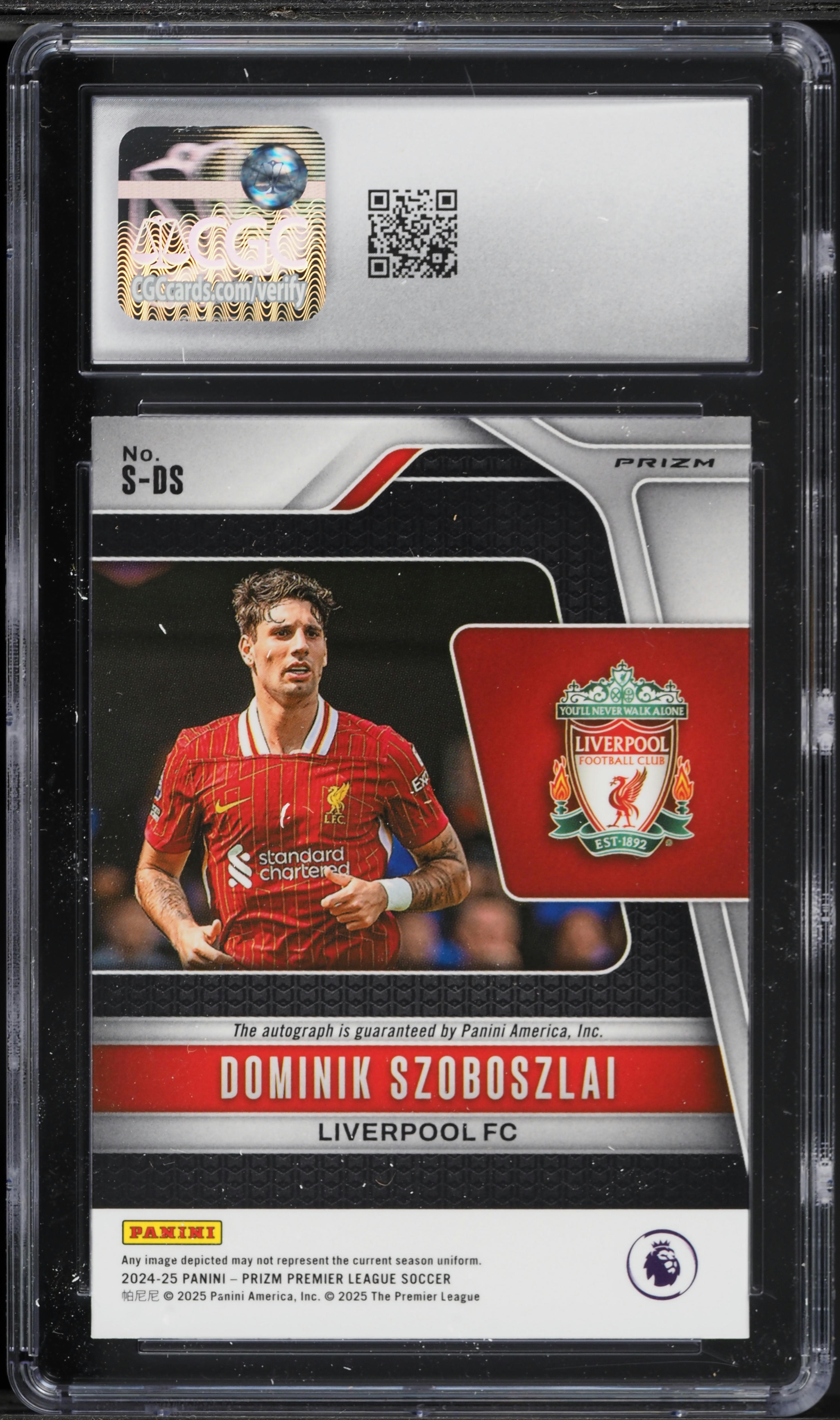 2024 Panini Prizm Premier League Green Pulsar Dominik Szoboszlai