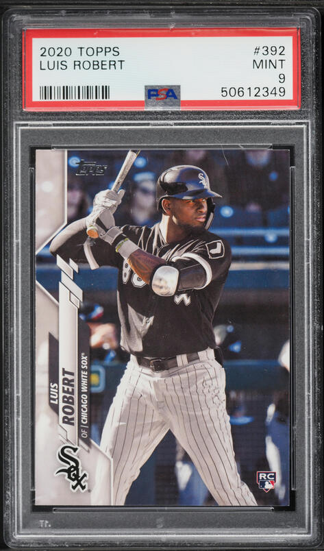 2020 Topps Chrome Luis Robert ROOKIE #60 PSA 10 GEM MINT on