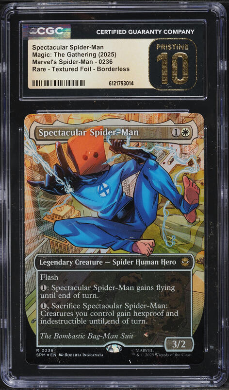 spectacular spiderman mtg card Magic: The Gathering TCG - Secret Lair x Post Malone: Backstage Pass main image 1