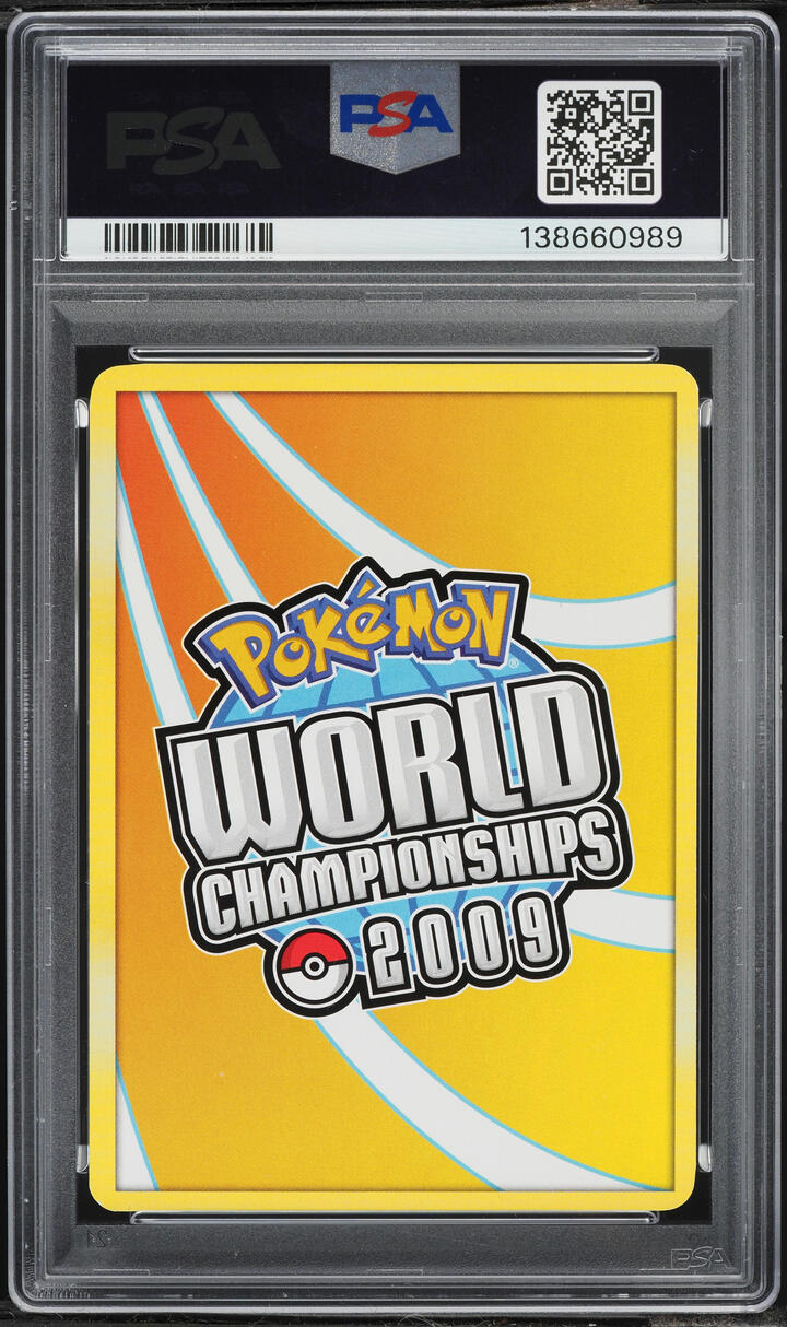 2009 Pokemon World Championships Promo Queengar Gengar #18 PSA 9 MINT