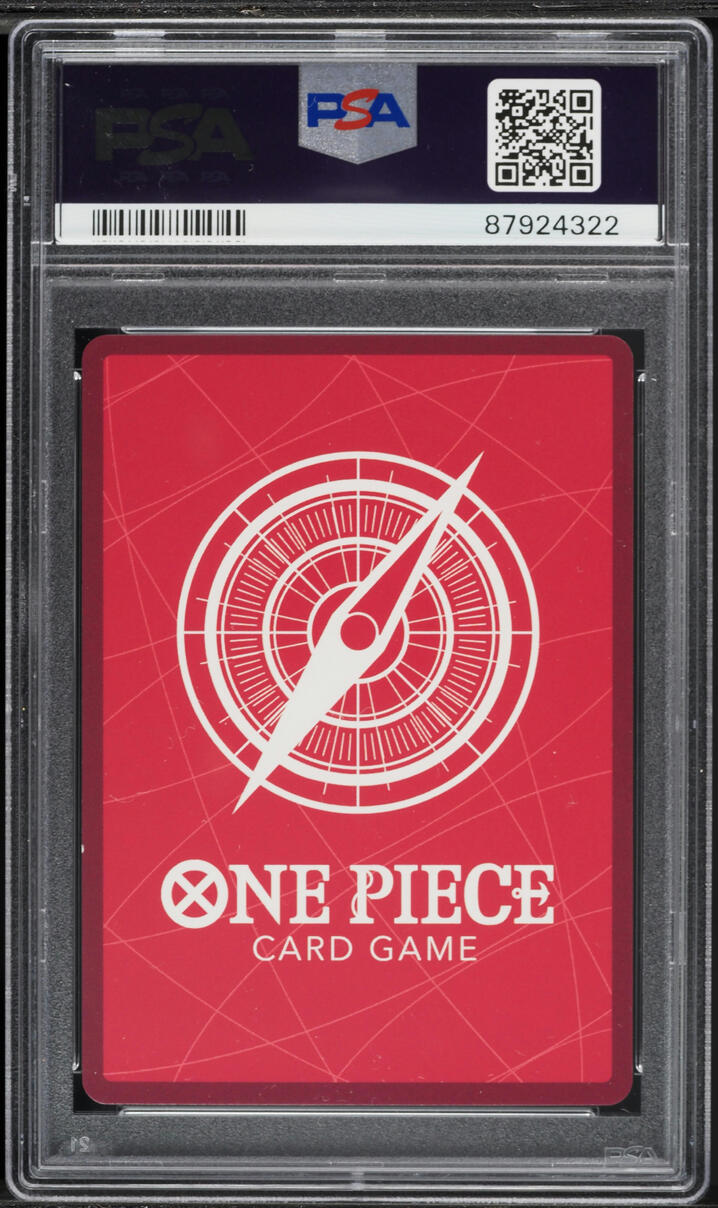 2022 One Piece Romance Dawn Alt Art Leader Monkey D. Luffy #OP01-003 PSA 10 GEM MINT