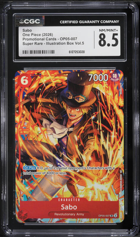 2026 One Piece Promotional Cards Illustration Box Vol.5 Alt Art