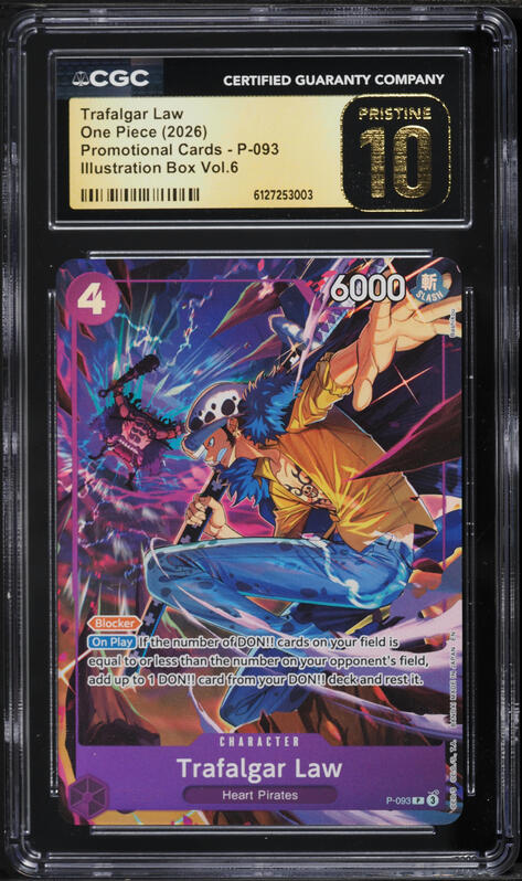 Please Obey The Law.　クロスセット 2026 One Piece Promotional Illustration Box Vol.6 Alt Art
