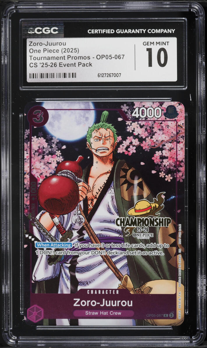 2025 One Piece Promo Championship '25-26 Event Pack Zoro-Juurou