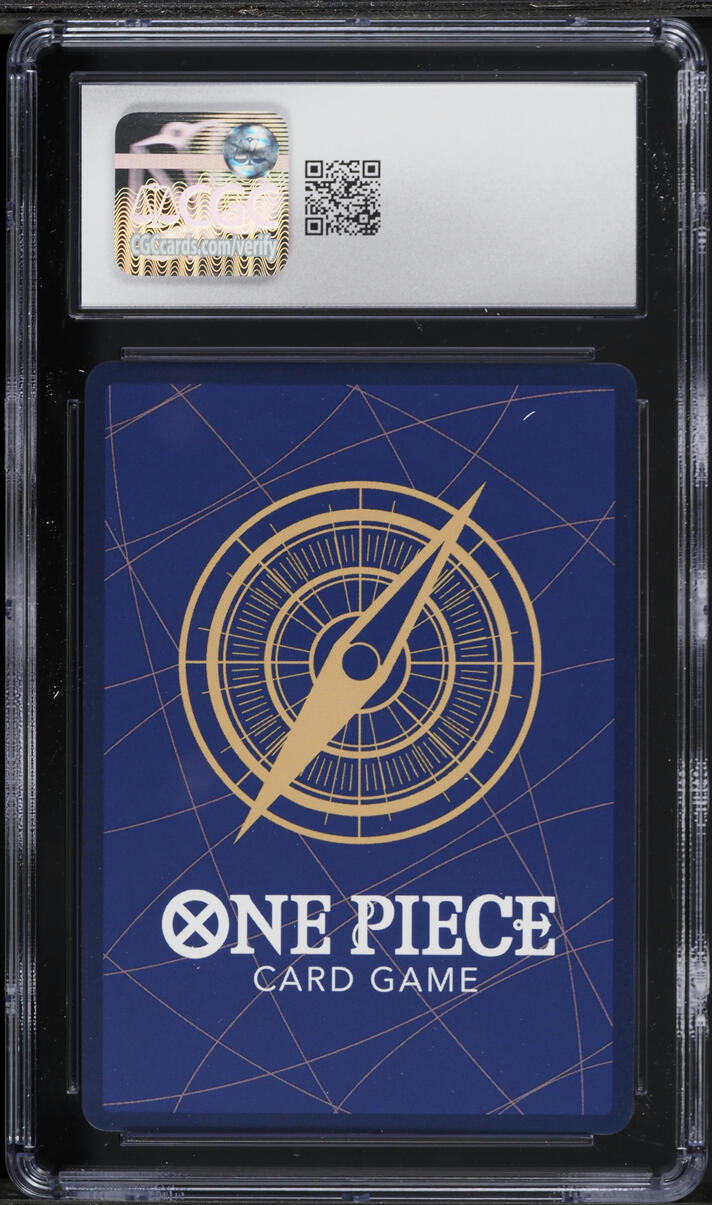 2022 One Piece Romance Dawn Post-Errata Alt Art Nami #OP01-016 CGC 9.5 MINT+