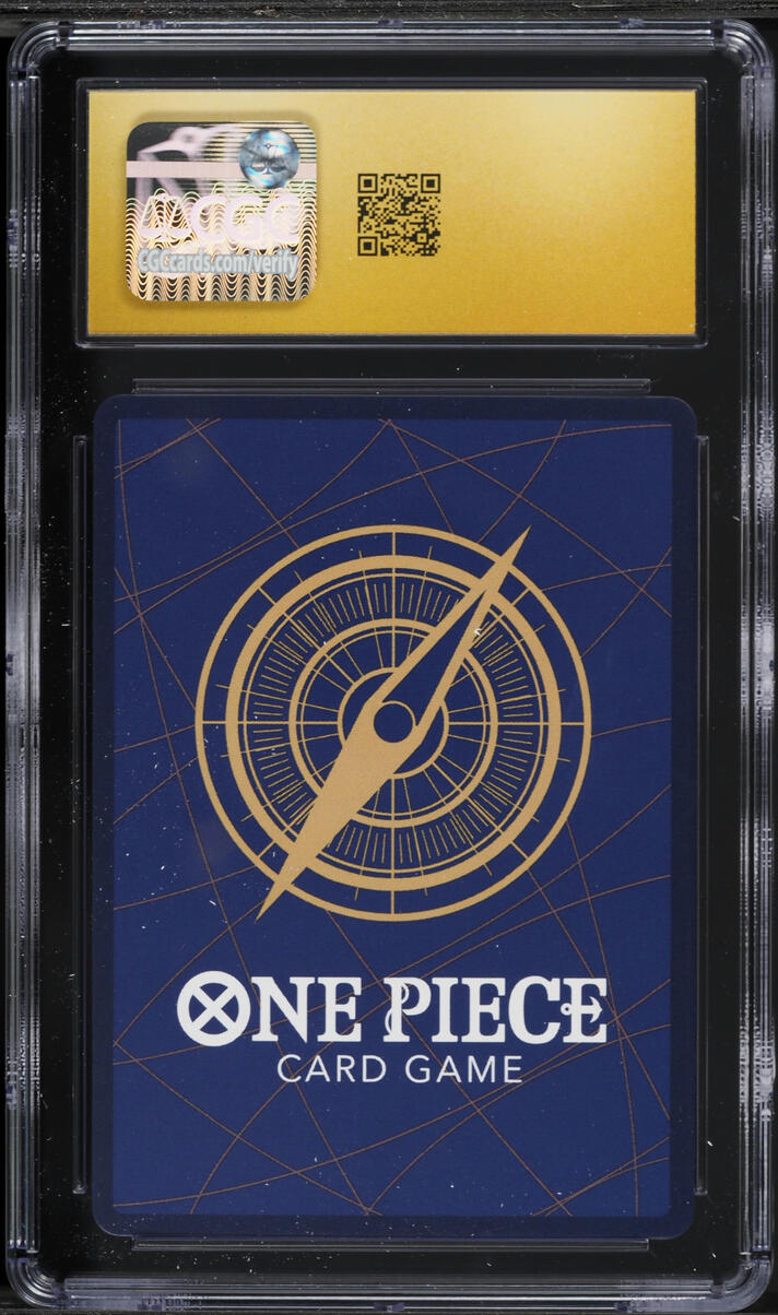 2025 One Piece Tournament Promos Offline Regionals Champion Set Jewelry Bonney #P-085 CGC 10