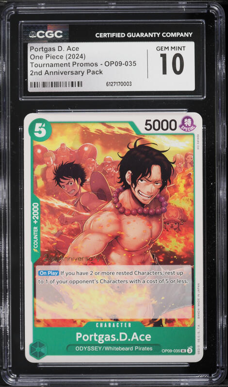 2024 One Piece Japanese Premium Best Selection V3 Alt Art Portgas