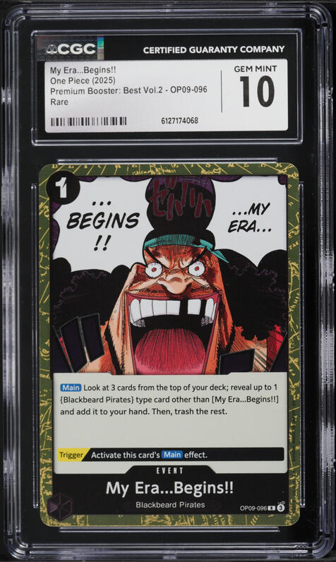 2025 One Piece Japanese Premium Booster Best Vol 2 Alt Art My Era