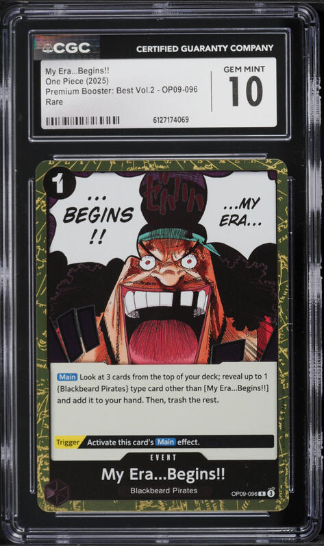 2025 One Piece Japanese Premium Booster Best Vol 2 Alt Art My Era