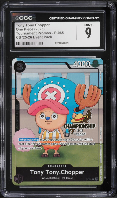 2025 One Piece Championship 25-26 Top Player Pack Finalist Alt Art