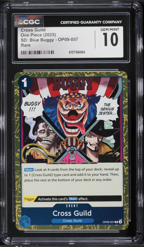 2025 One Piece Premium Booster Volume 2 Alt Art Cross Guild #OP09