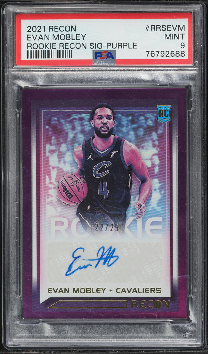 RC Auto】EVAN MOBLEY RC Auto PANINI DONRUSS ELITE 21-22