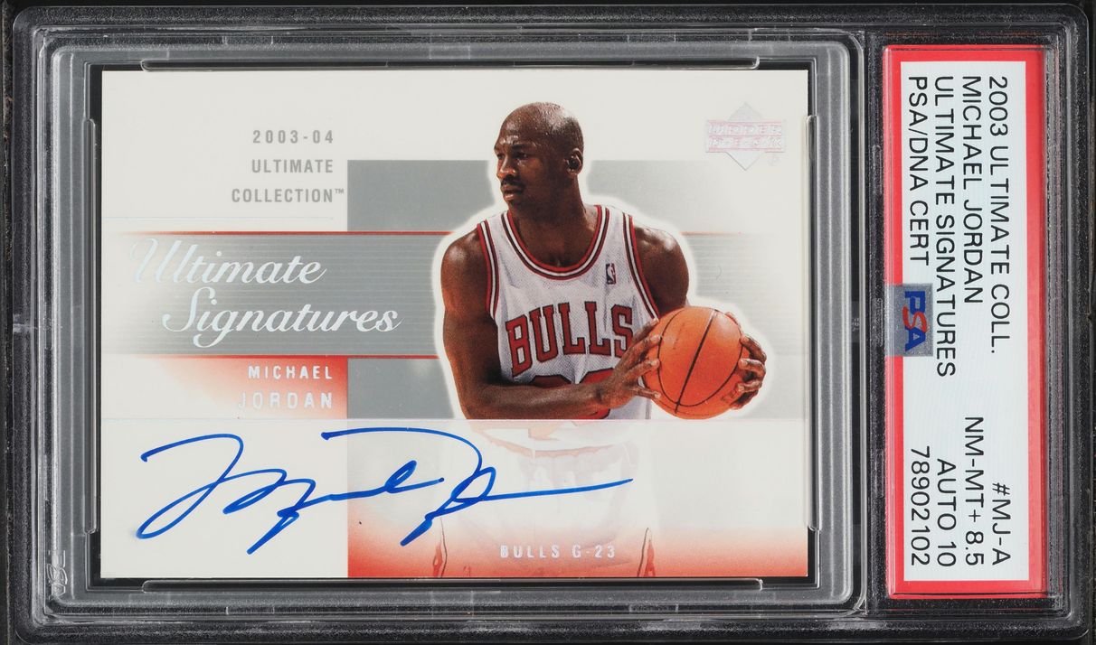 2003 ud マイケルジョーダン PSA10 2003 Ultimate Collection Signatures Michael Jordan AUTO DNA 10 #MJ