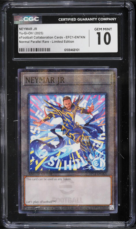 neymar jr limited edition card 2014/2015 Panini Adrenalyn Champions League EXCLUSIVE MINT! Rare Imported from Europe ! Shipped in Ultra Pro Top Loader to Protect it! at Amazon's Sports Collectibles Store This card comes from a highly limited edition that was never available to the public. 2025 Yu-Gi-Oh! eFootball Collaboration Neymar